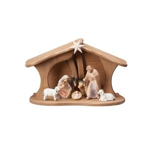PE Set 9 pezzi - Capanna Luce per S.Famiglia