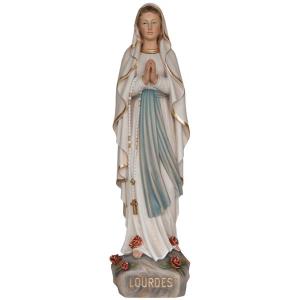 Madonna Lourdes statua in legno