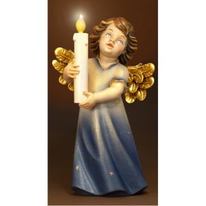 Angelo Mary con candela ed illuminazione