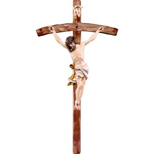 Cristo delle Alpi bianco con croce pastorale