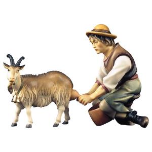 PA Pastore mungente con Capra da mungere - 2 Pezzi