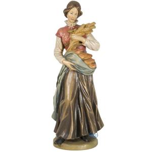 St.Nothburg with sheaf of corn and bread