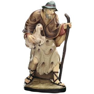 Herdsman with stick and lamp