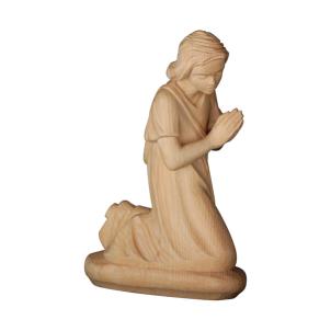 Genuflected shepherd in Swiss pine