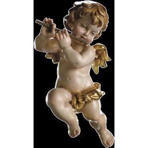 Engel barock, Lyra und Querflöte