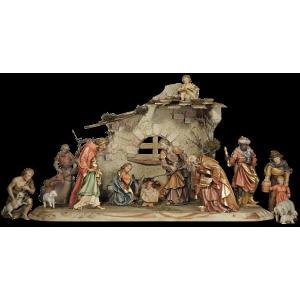 Simon 15 figures + Betlehem crib