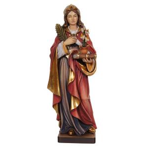 St. Silvia with lily