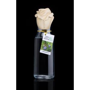 Carafe with pinewood rose