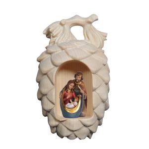 Swiss pine cones with Crib of Peace