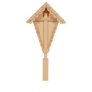 Feldkreuz in Fichte hell