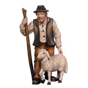 MA Shepherd with sheep and stick