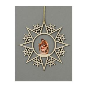 Star with snowflakes-Armonia Fam.