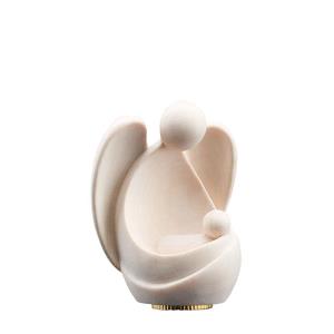 Urn guardian angel Amore sitting maple