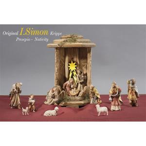 SI Lanterne Cometstar+13 Simon nativity figurines+light and trasformator