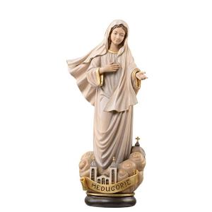 Madonna Medugorje with church