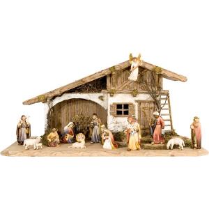 Presepio Sudtirolo, serie da 15 statuine