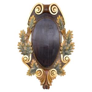 Trophäenschild für Hirsch - extra groß