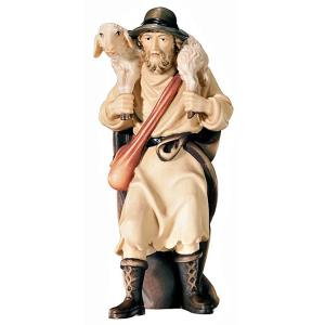 A-Shepherd w/ sheep on shoulders