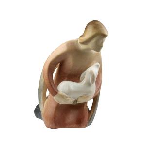 Leonardo kneeling shepherd