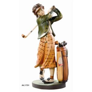 giocatrice di golf