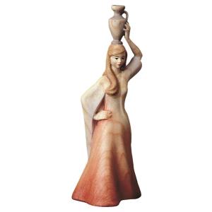 Woman with waterjug "M"