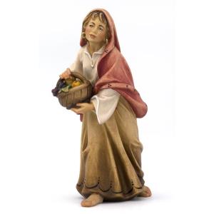 Shepherdess with fruits