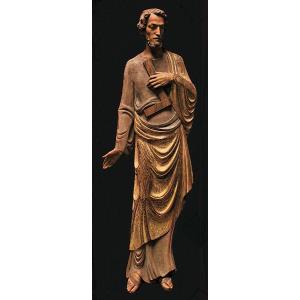 Hl.Josef 3/4 Relief - Kastanie