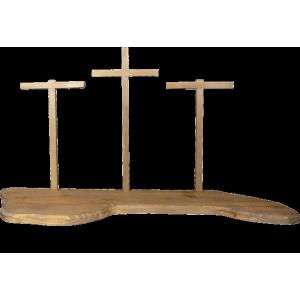 Bodenplatte fuer Kreuzigung