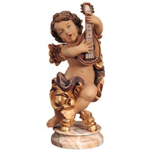 Sitting angel with mandolin 14.17 inch