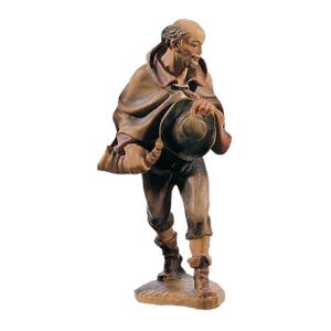 Pastore con cappello e corno