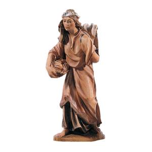 Woman with bread-basket