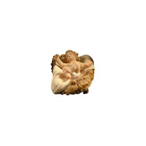 Infant Jesus with cradle - 2 pieces