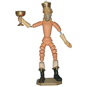 Re Magio ingin. con gioielli (Melchior)