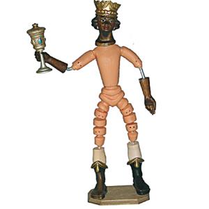 Re Magio moro con mirra (Caspar)