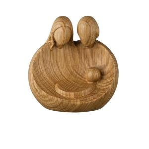 nativity modern art oak