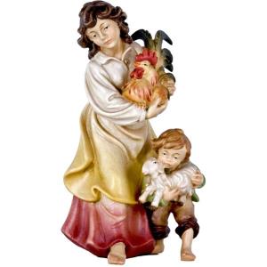 Shepherdess with child 