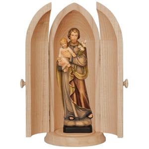 Niche with Saint Joseph with child