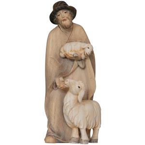 Pastore con pecora e agnello