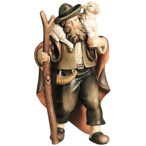 Pastore con pecora a spalla