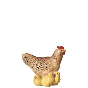 Gallina con pulcini