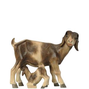 Capra madre con capretta