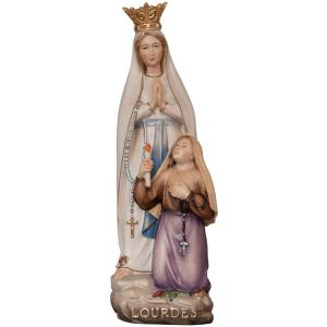 Lourdes Madonna mit Bernadette Soubirous & Krone