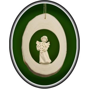 Branch disc with Mary Angel snowflake