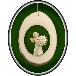 Branch disc with Mary Angel and sun