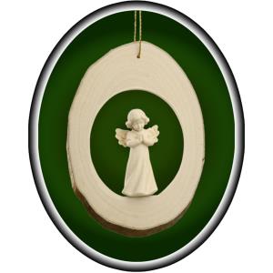 Branch disc with Mary Angel praying