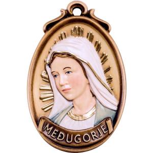 Medallion bust Medjugorje