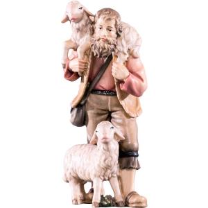 Shepherd with 2 sheep H.K.