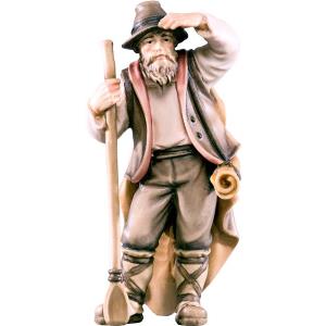 Shepherd with shovel H.K.