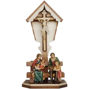 Familie am Feldkreuz