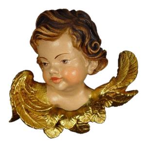 Head of angel baroc right